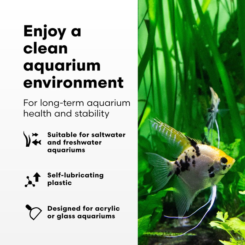 Continuum Aquatics Continuum AquaBlade P - Short Fish Tank Algae Scraper, Acrylic Safe Scraper - Aquarium Cleaning Tools - Image 3